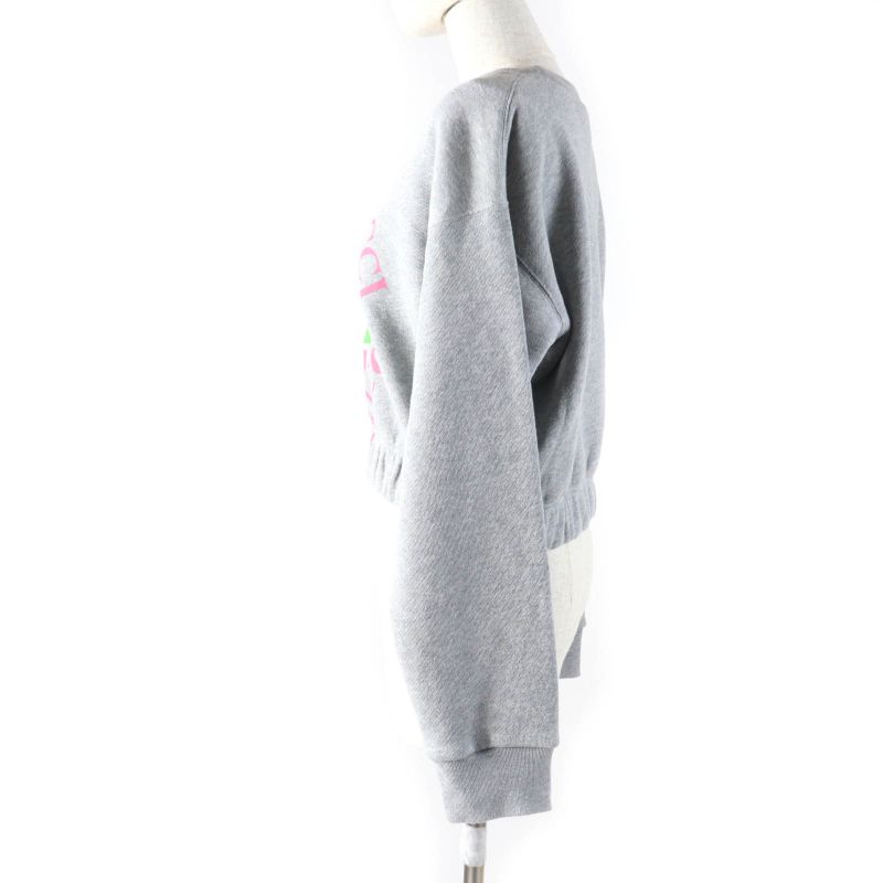 Gucci 23SS 717404 100% Cotton Interlocking G Print Long Sleeve Sweatshirt Grey