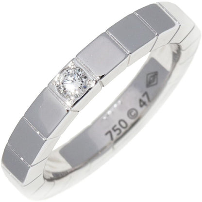 Cartier Ring 18K White Gold Diamond 1P (004ct) Lanier Ring B40587