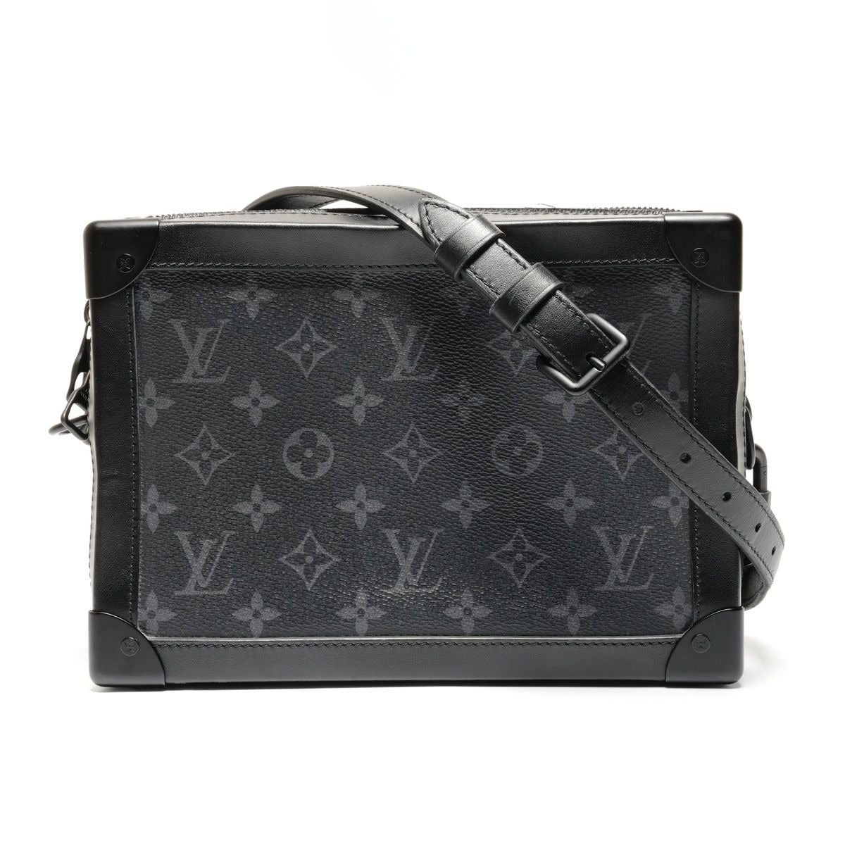 Louis Vuitton Shoulder Bag Monogram Eclipse Soft Trunk