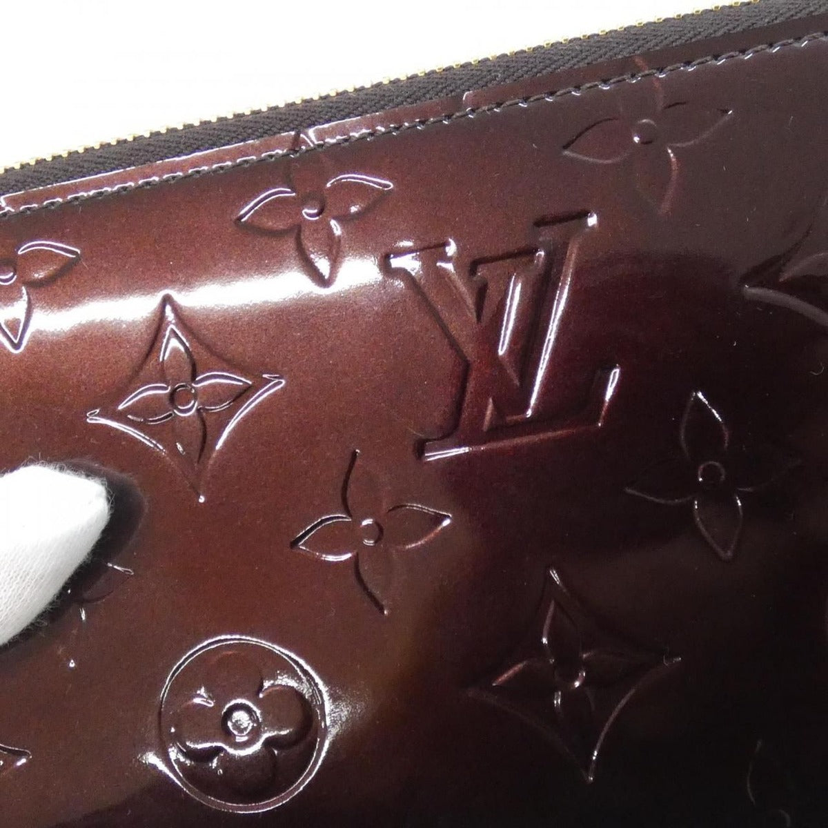 Louis Vuitton Vernis Zippy Wallet Amarante — view 4