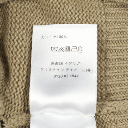 Dior Hoodie Knit Cashmere Beige Black — view 4