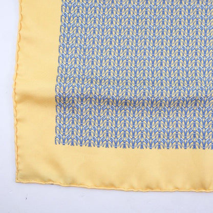 Hermes Carré 42 Chain Silk Beige Women's Scarf