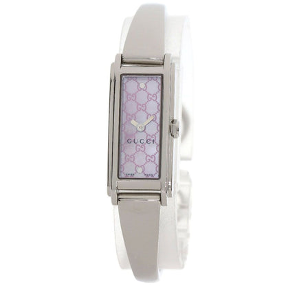 Gucci 109 GG Square Face Watch SS