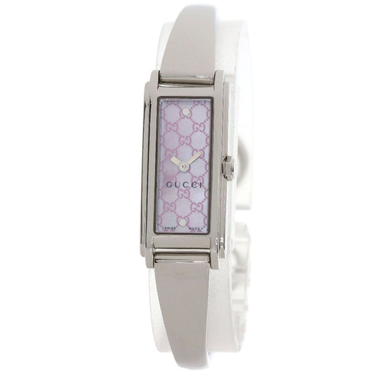 Gucci 109 GG Square Face Watch SS