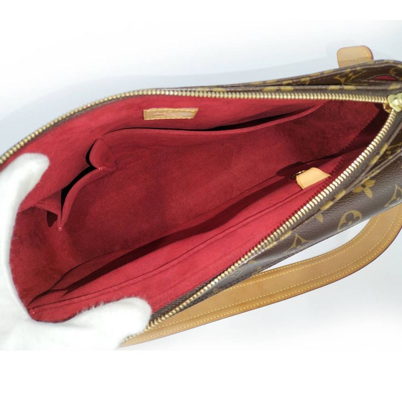 Louis Vuitton Vivacite GM Handbag Monogram Brown M51163