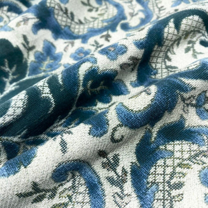 Dolce & Gabbana D&G Long Sleeve Sweatshirt Crew Neck Floral Pattern 44 Navy — view 6
