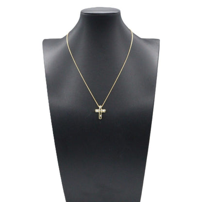 Tiffany & Co Necklace Dots Cross 18k Diamond — view 5