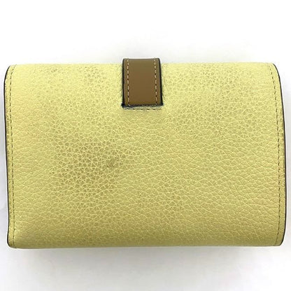 Loewe Trifold Wallet Yellow Anagram