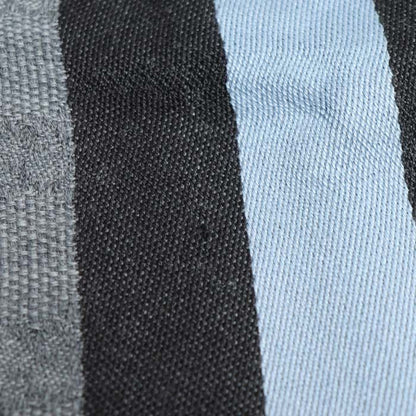 Gucci Sherry Line Scarf Gray/brown/sky Blue 147351 4g704 1469 Unisex Pre-owned