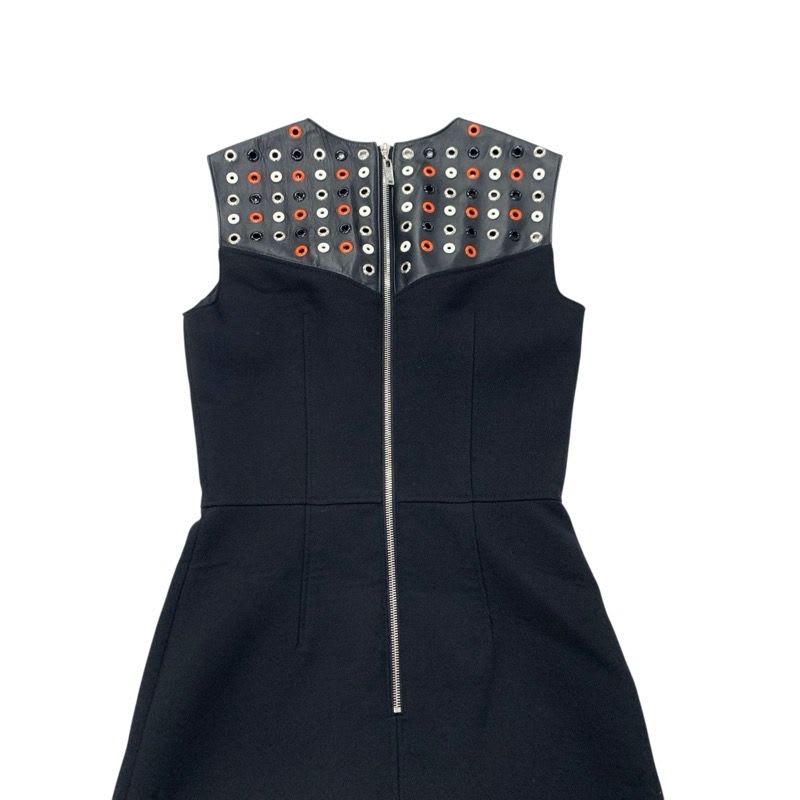 Louis Vuitton Dress Wool Black