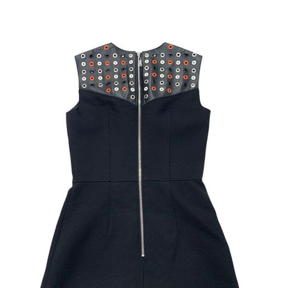 Louis Vuitton Dress Wool Black