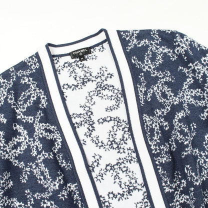 Chanel Cardigan CC Logo Long Cotton — view 7