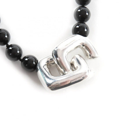 Tiffany & Co Vintage Onyx 925 Necklace Black Silver — view 3
