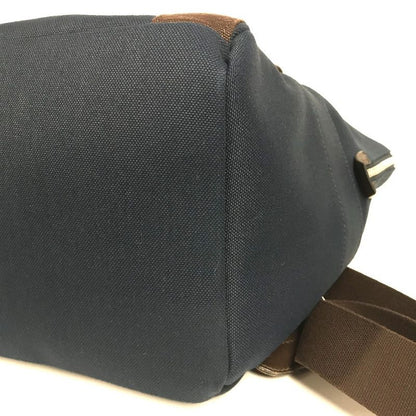 Hermes Backpack Sac Depansage Groom Cotton Navy