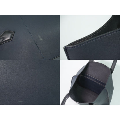 Fendi All in Shopping Tote Leather Navy — view 8