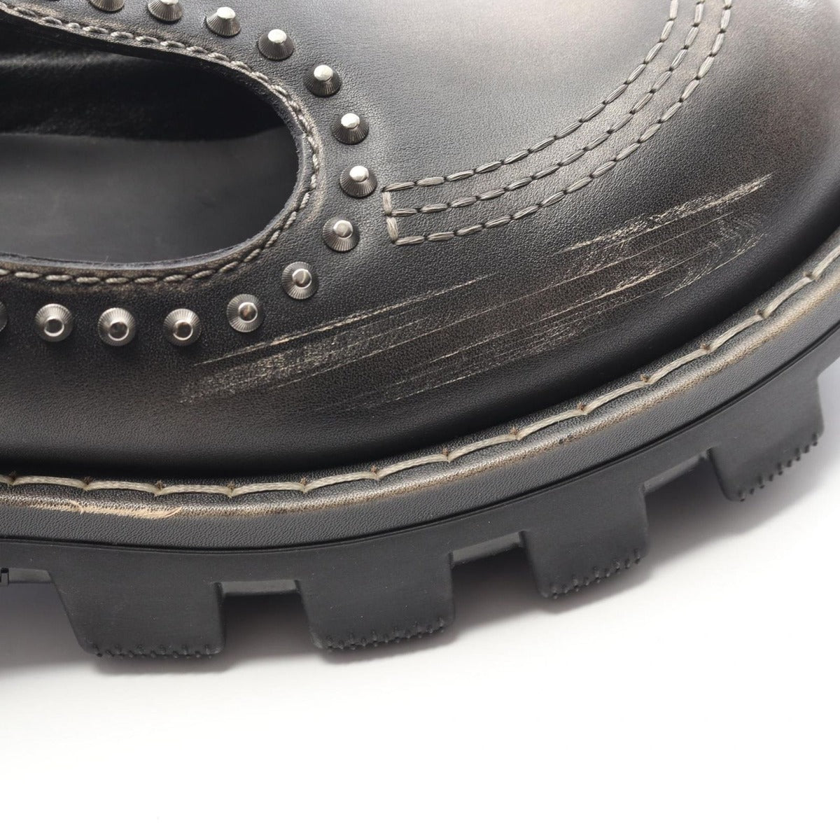 Louis Vuitton Casual Shoes LV Checkered Line Meri Jane Leather Sandals — view 7