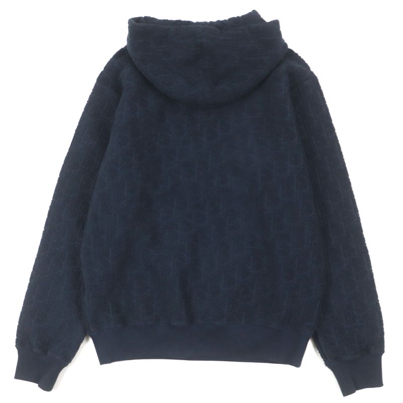  DIOR Homme 013j605c0607 100% Cotton Oblique Pile Fabric Lined Pullover Hoodie