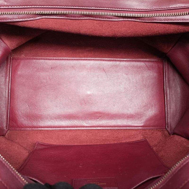 Yves Saint Laurentyves Saint Laurentdowntown Cabas Swine Redleather 436832gnr436