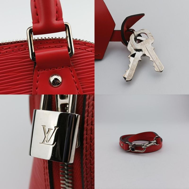 Louis Vuittonalma BB Coquelicot Epi M41160 Sn1166