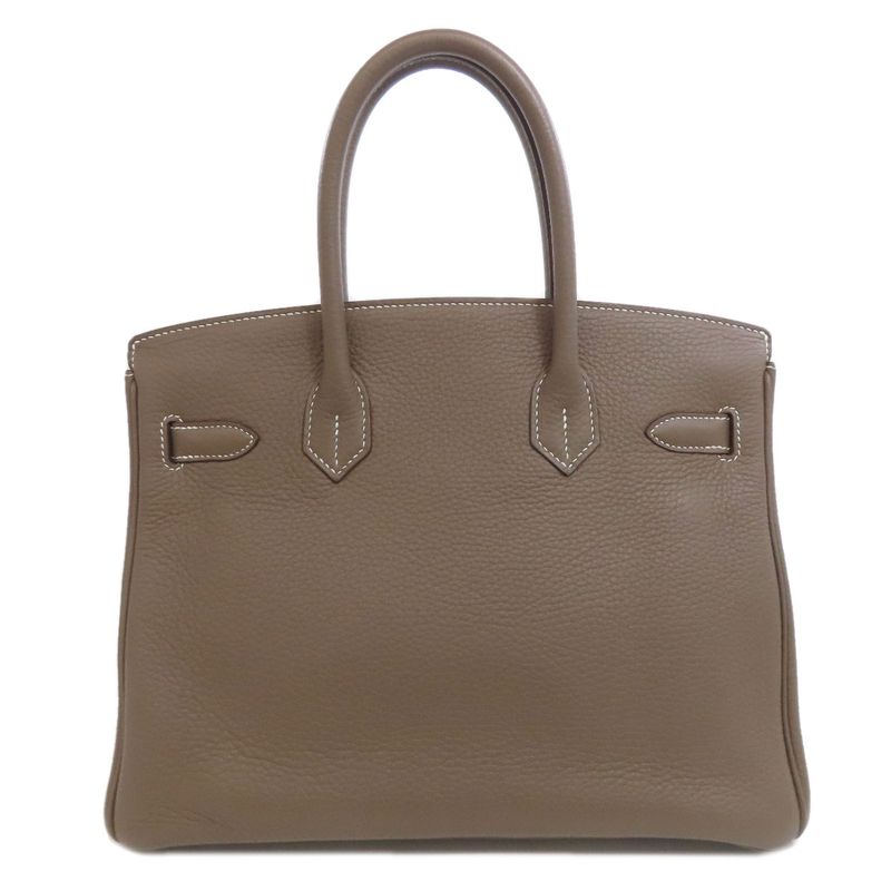 Hermes Birkin 30 Etape Gold Hardware Handbag Taurillon Women