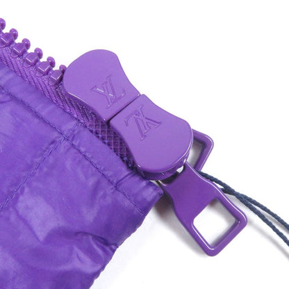 Louis Vuitton 22AW Hmb47w Monogram Flower Hooded Quilted Jacket Blouson Purple