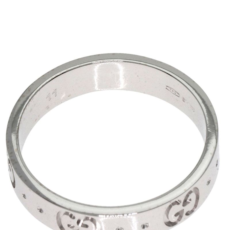Gucci Icon #11 Ring - 18K White Gold Ladies
