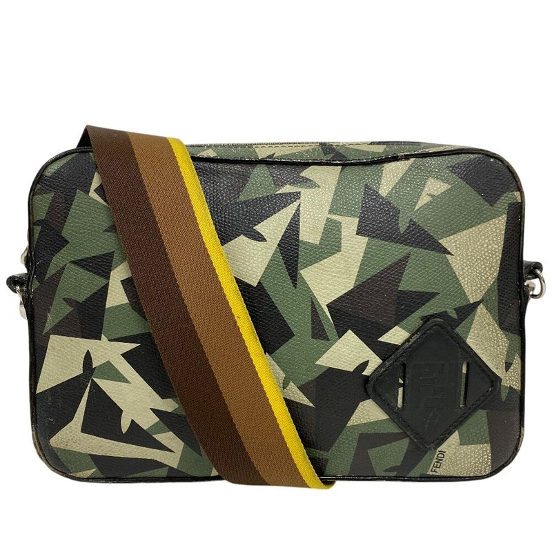 Fendi 7m0286 Camera Case Camouflage Shoulder Bag Cabasn Diagonal Shoulder Brand