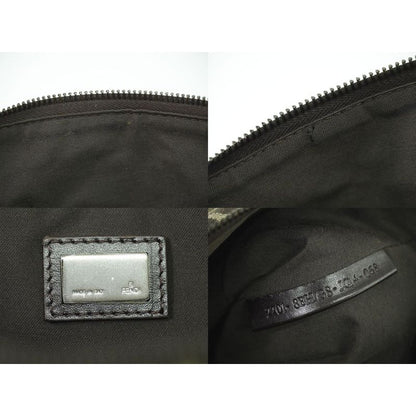 Fendi Zucchino Tote Handbag Canvas Brown 8 Bh138 Bag — view 9