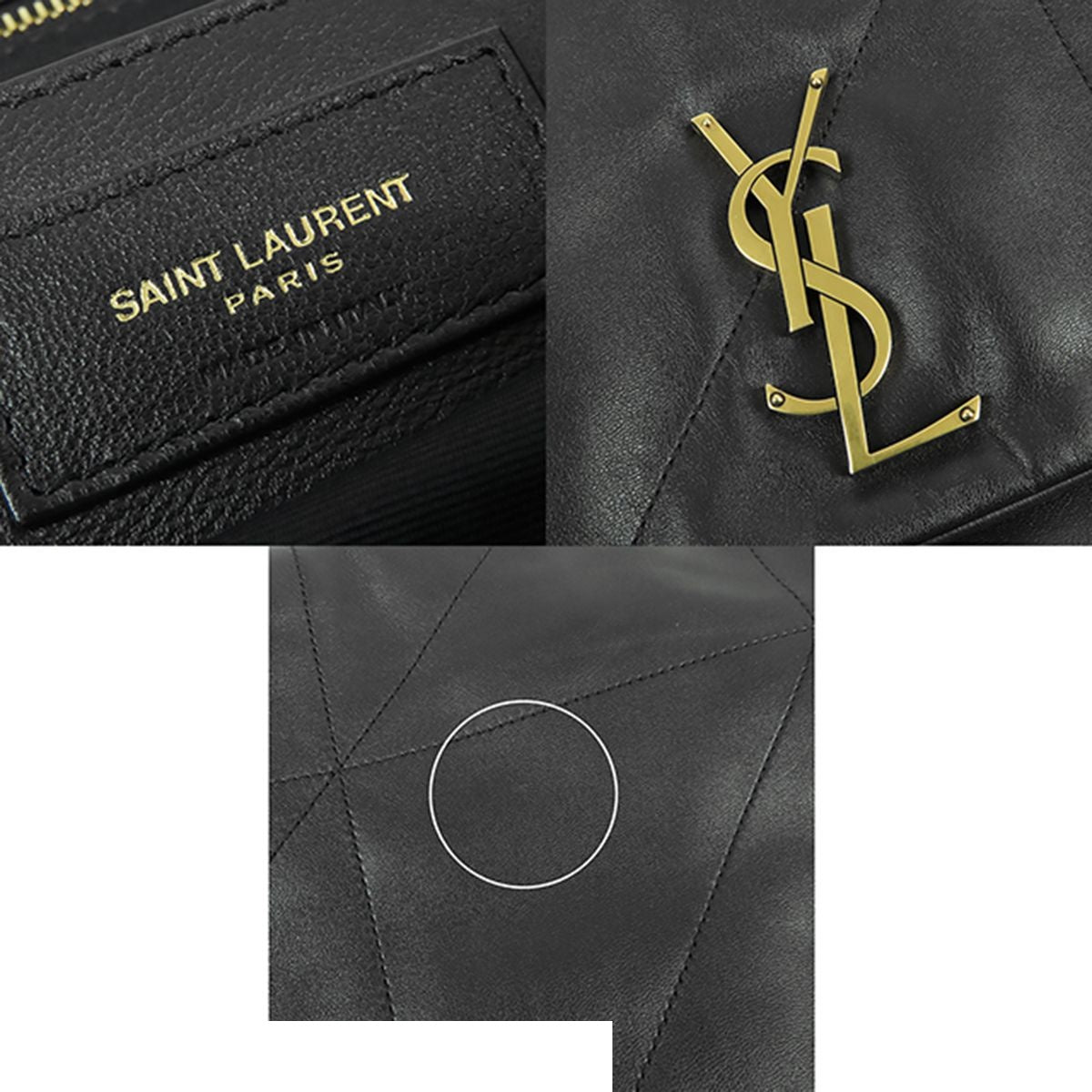 Saint Laurent Jamie 4.3 Black Lambskin Chain Shoulder Bag — view 6