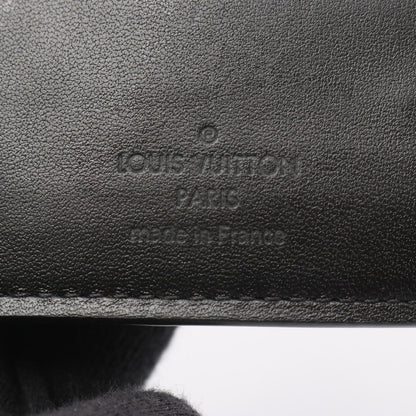 Louis Vuitton Trifold Wallet Portefeuille Capucines Compact Noir Black — view 5