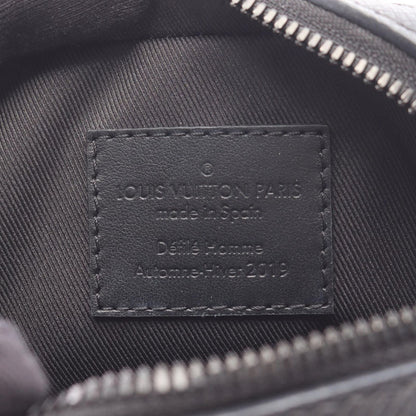 Louis Vuitton Shoulder Bag Danube Messenger Noir Black Rainbow Leather — view 4
