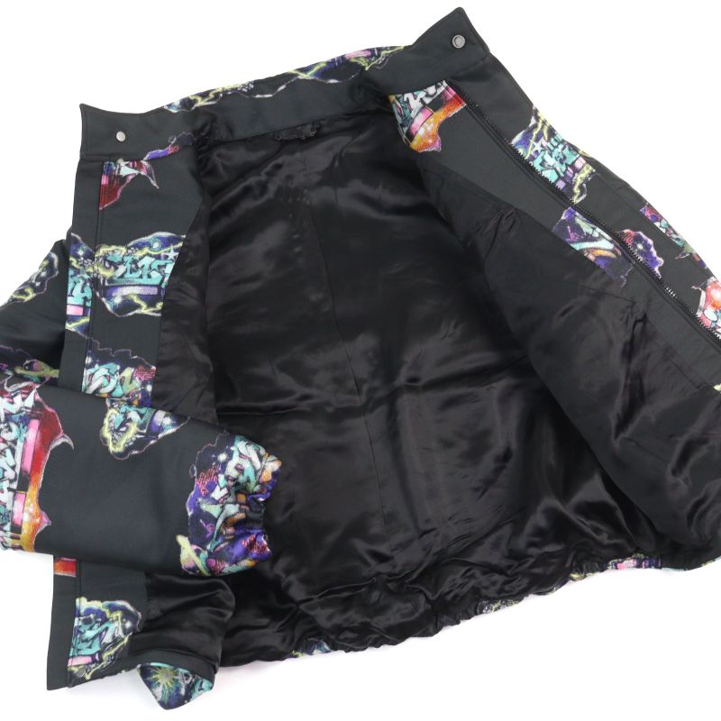 Louis Vuitton 22AW Hnb22w LV Graffiti Embellished Stand Collar Blouson Jacket