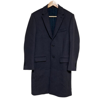 Fendi Melton Chester Coat 46 Navy