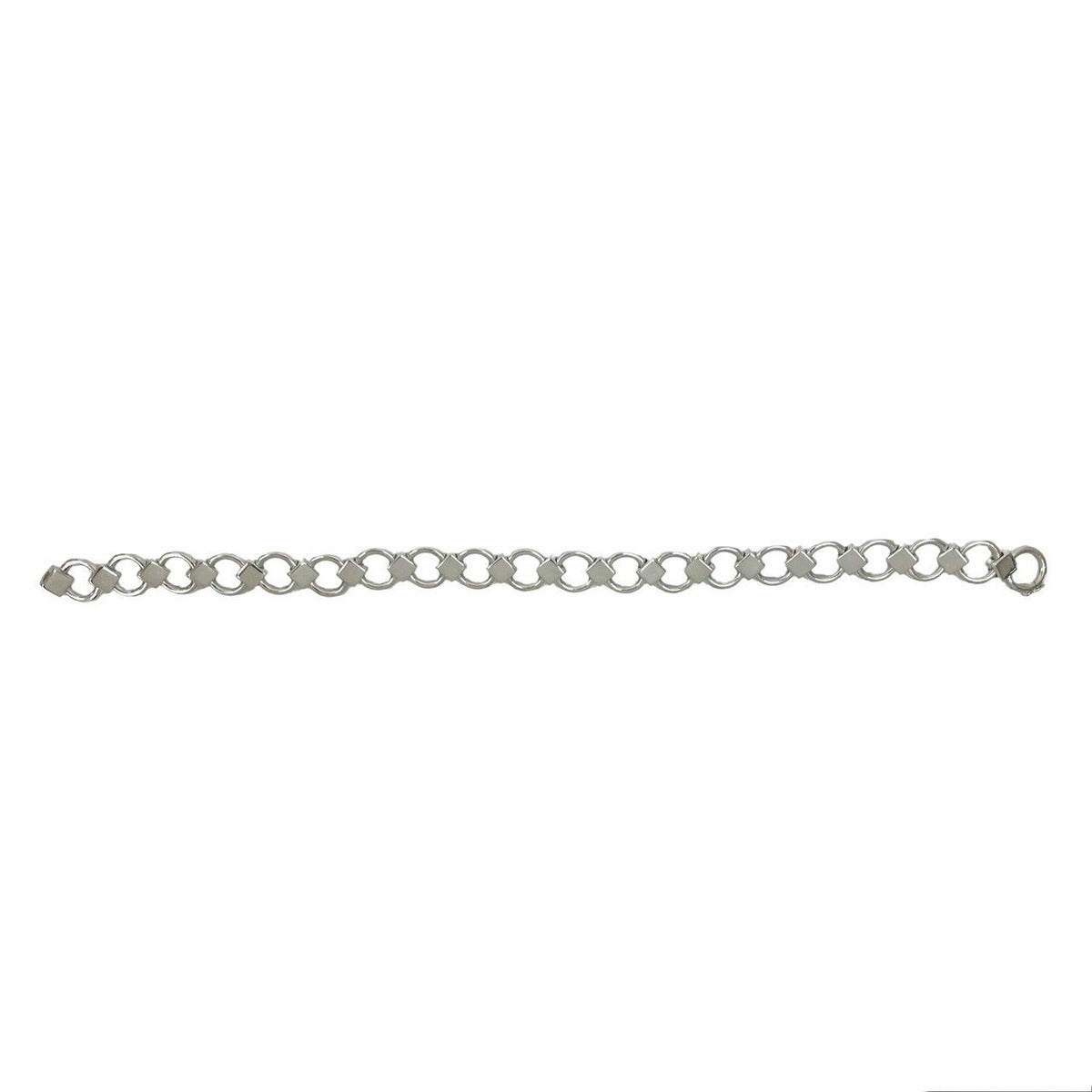 Hermes Lancelot Chain Necklace Choker Silver — view 7