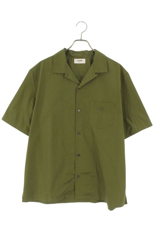 Celine Rc0890t01 Beau Ring Short Sleeve Shirt Men's 40