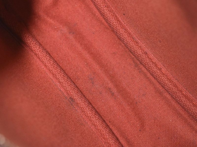 Authentic Louis Vuitton LV Trousse Makeup Damier Ebène 2WAY Shoulder Bag Brown