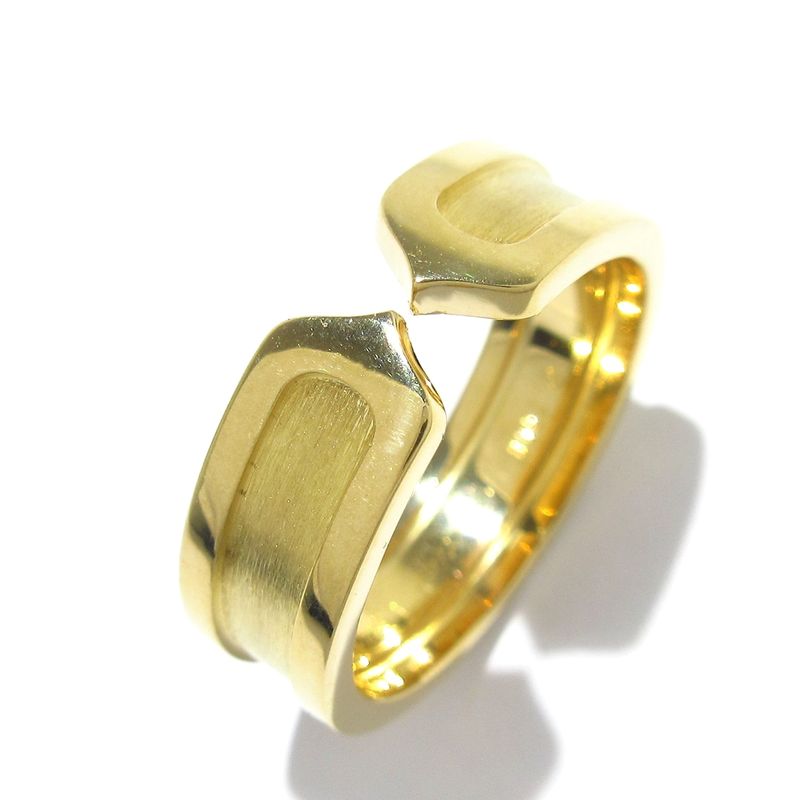 Cartier Ring 56 2C 18K Yellow Gold