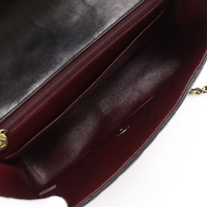 Chanel Diana 25 Matelasse Chain Shoulder Vintage A01165 Lambskin Black Ladies