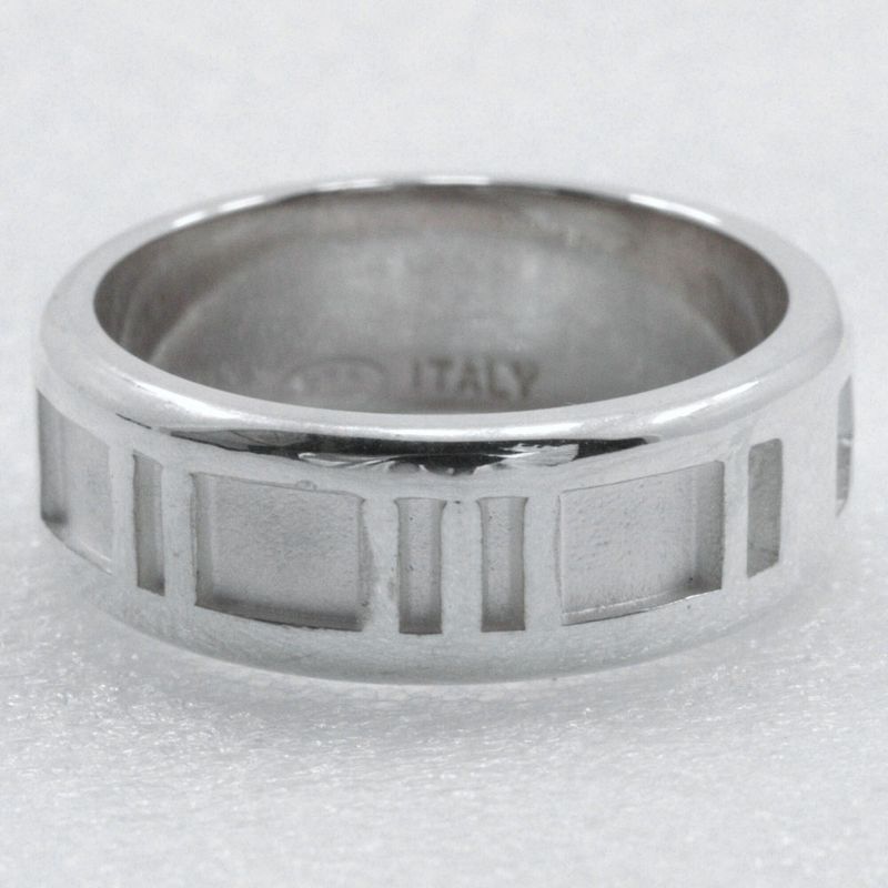 [tiffany & Co] Tiffany & Co Atlas Silver 925 Size 11.5 Ladies' 5.4g Ring
