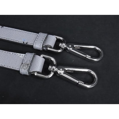 Prada Leather Flower Floral Pattern Bag Shoulder Strap Belt — view 3