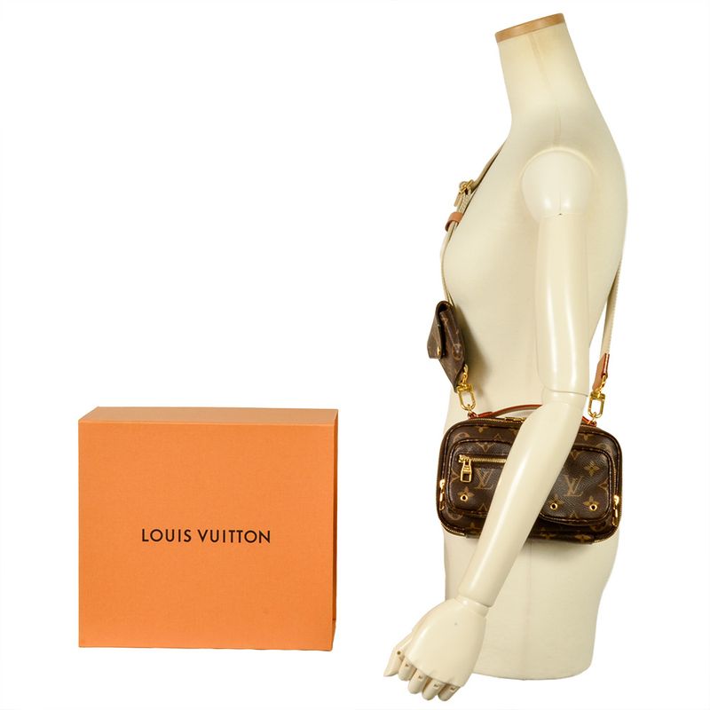Louis Vuitton Utility Shoulder Bag Monogram Canvas M80446 RFID Crossbody