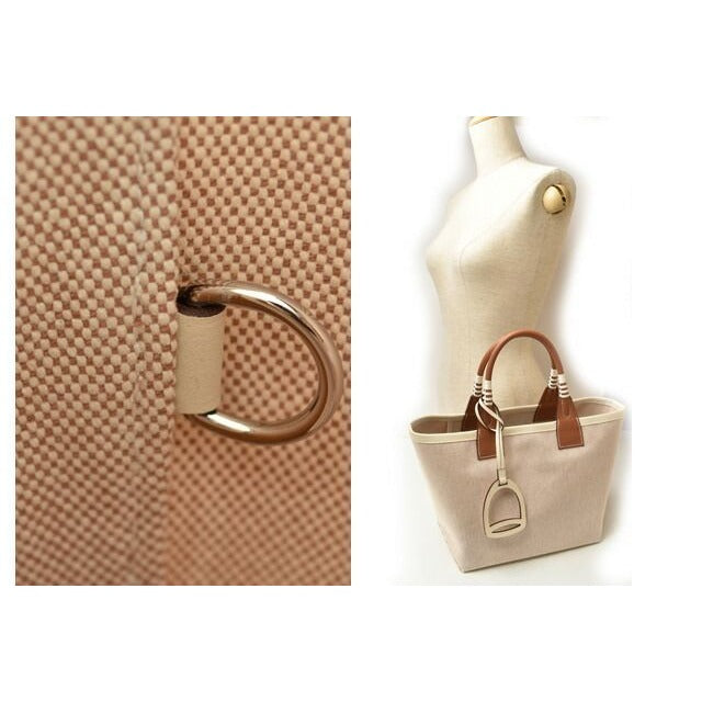 Hermes Bag Steeple 25 cm ck Toile Ashe Swift — view 3