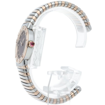 Bvlgari Tubogas 26mm (1.02in) 12p Diamonds Bbl262tc11spg 12 102456 Box Warranty