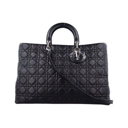 Dior Lady Black Lambskin Handbag
