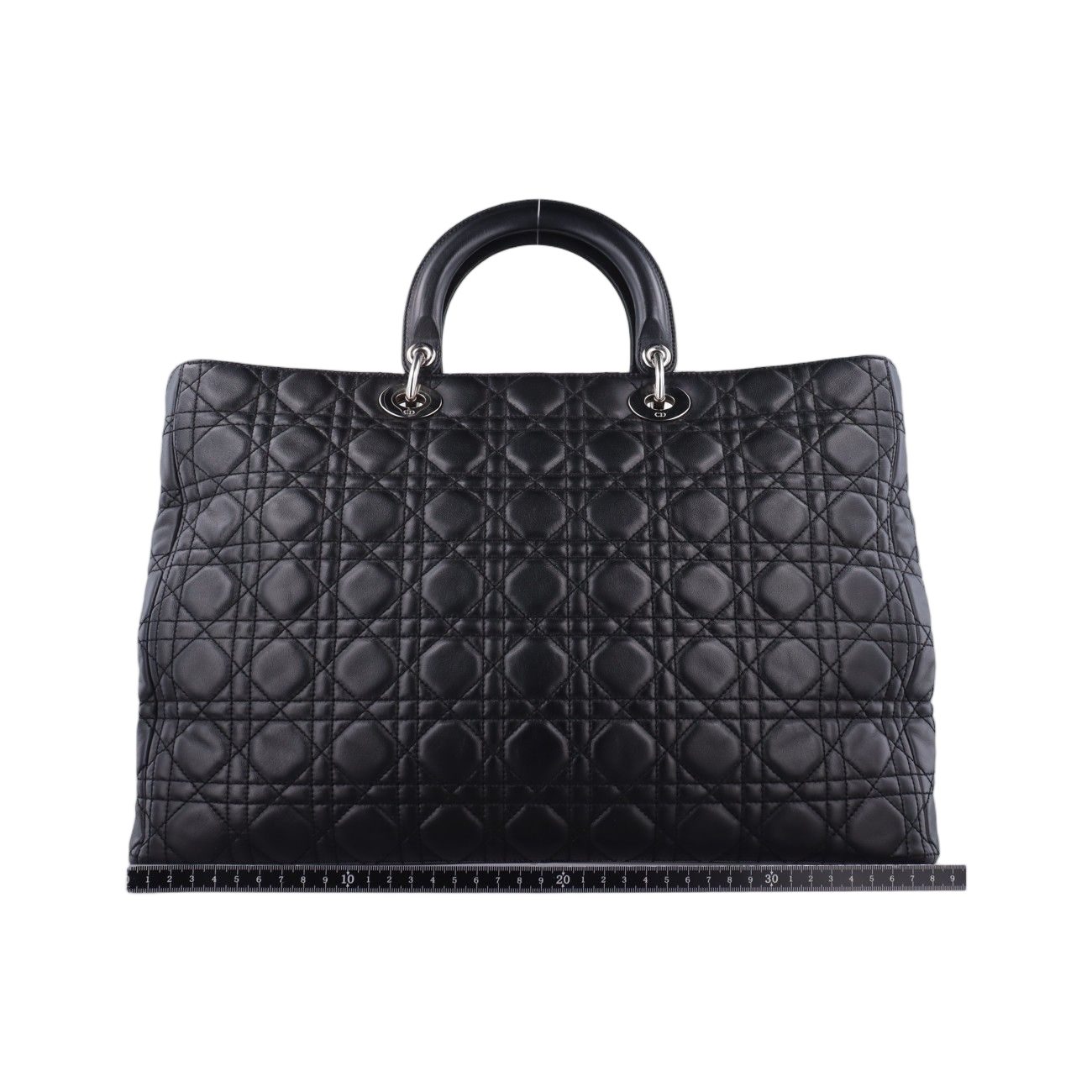 Dior Lady Black Lambskin Handbag — view 2