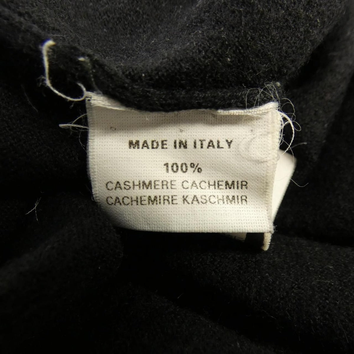 Hermes Knit Sweater Cashmere Black — view 3