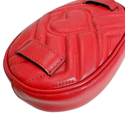 Gucci 476434 Body Bag GG Marmont Body Bag Gucci Red