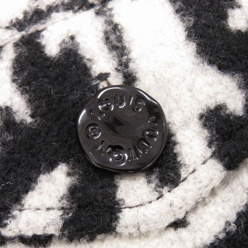 Louis Vuitton Comics Tracker Rm231 VY6 Hoy60w Wool Nylon Black Grey Black LV