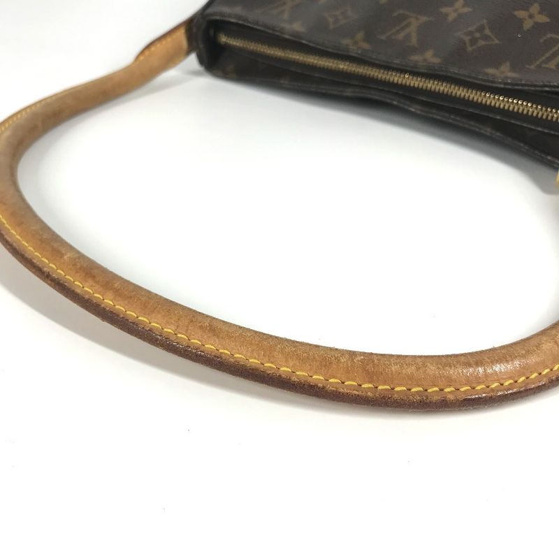 Louis Vuitton Shoulder Bag Looping MM Looping MM M51146 Monogram Canvas Brown