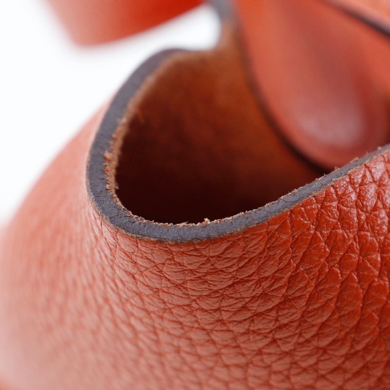 Hermes Picotin Lock PM Taurillon Clemence Orange/silver Hardware X Ladies